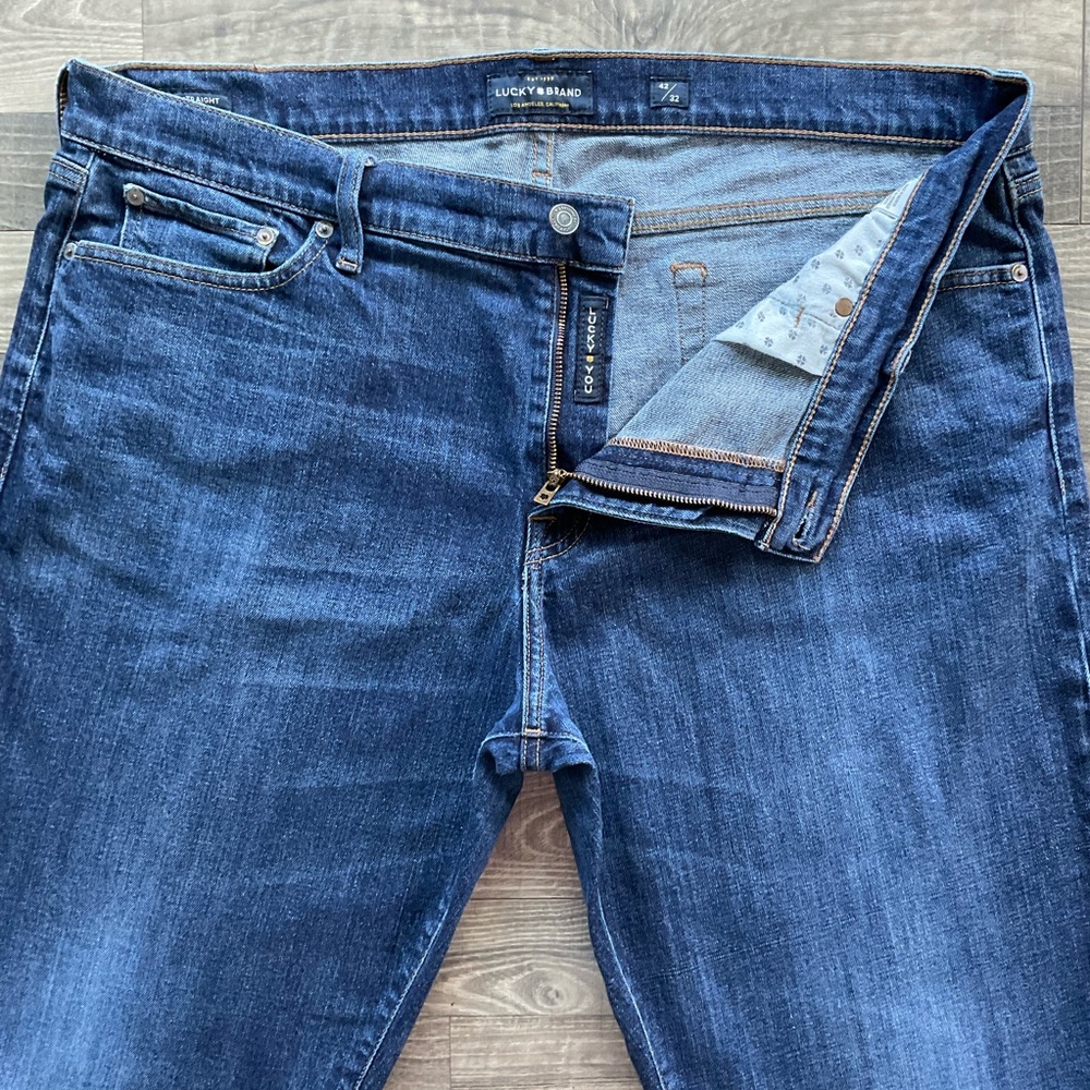 Lucky Brand Blue Straight Jeans Classic Style